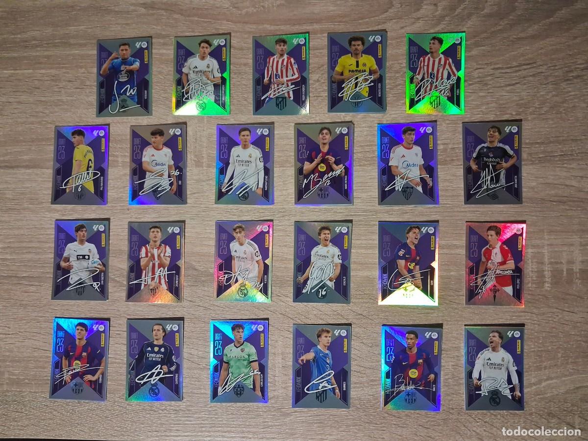 Cromos de f&uacute;tbol: Ediciones Este 2026 2027 26 27 Lote Draft 23 Kromix Completo 23 cromos