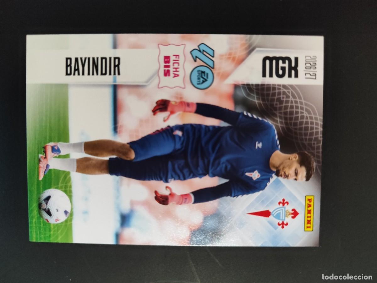 Cromos de f&uacute;tbol: MEGACRACKS 26/27 CARD FICHA BIS BAYINDIR CELTA # 111BIS PANINI