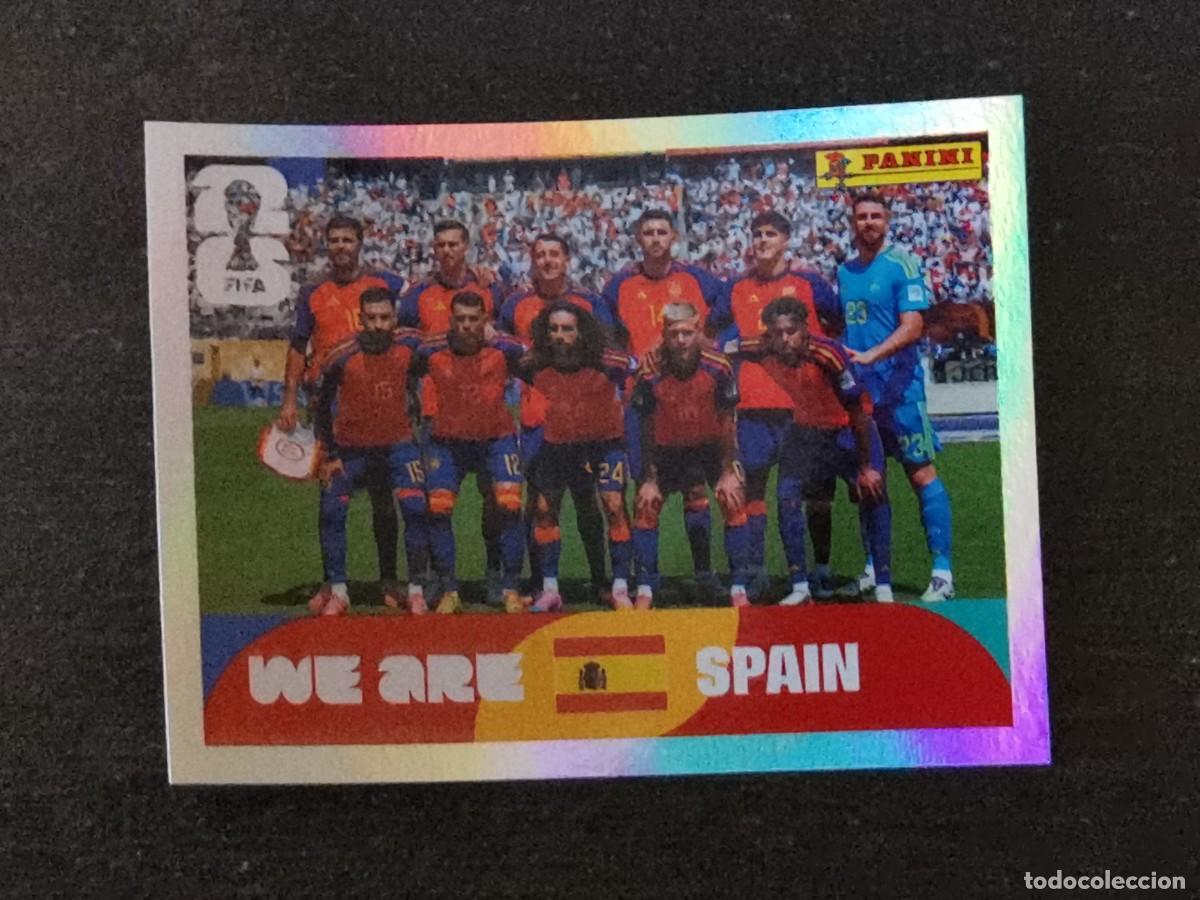 Cromos de f&uacute;tbol: Panini Fifa World Cup 2026 #ESP13 BIS Plantilla Seleccion Espa&ntilde;ola