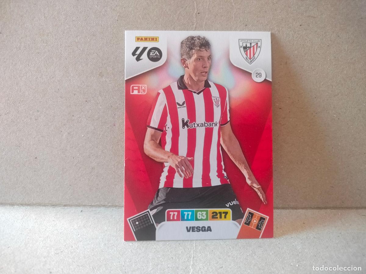 Cromos de f&uacute;tbol: CROMO FUTBOL 25-26 ADRENALYN XL BILBAO VESGA N&Uacute;MERO 29 PANINI