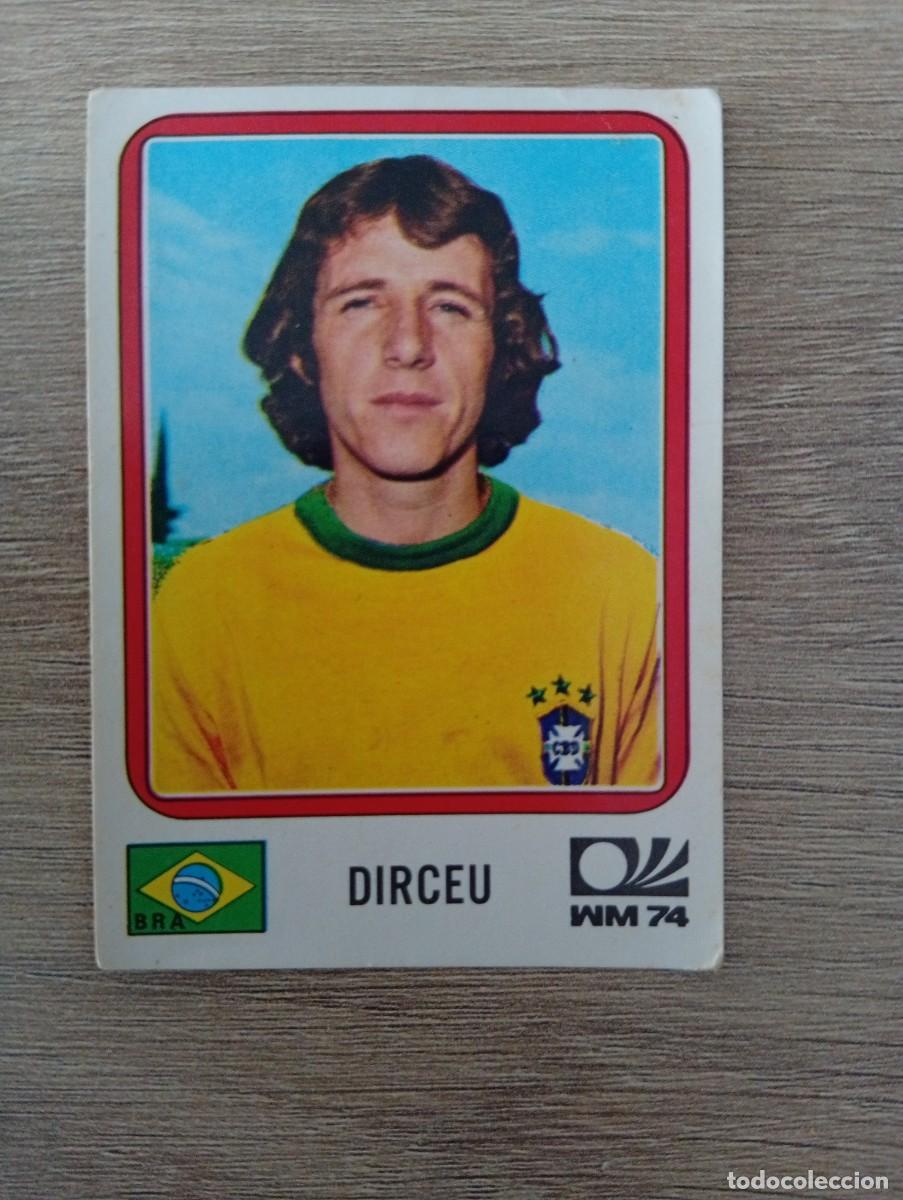 Cartes &agrave; collectionner de Football: DIRCEU 171 BRASIL MUNDIAL MUNICH 74 1974 PANINI SIN PEGAR NUNCA PEGADO