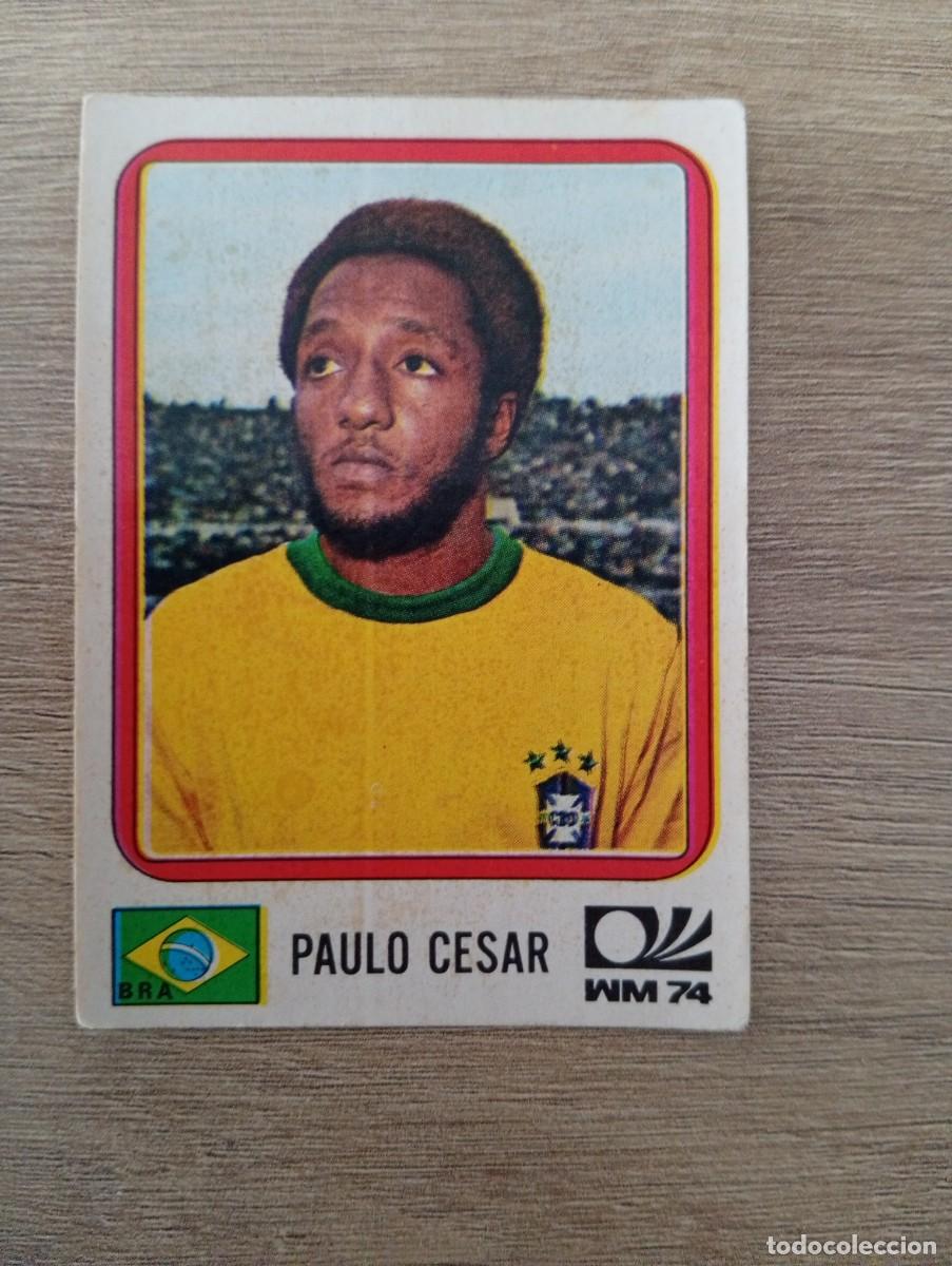 Football Stickers: PAULO CESAR 165 BRASIL MUNDIAL MUNICH 74 1974 PANINI SIN PEGAR NUNCA PEGADO
