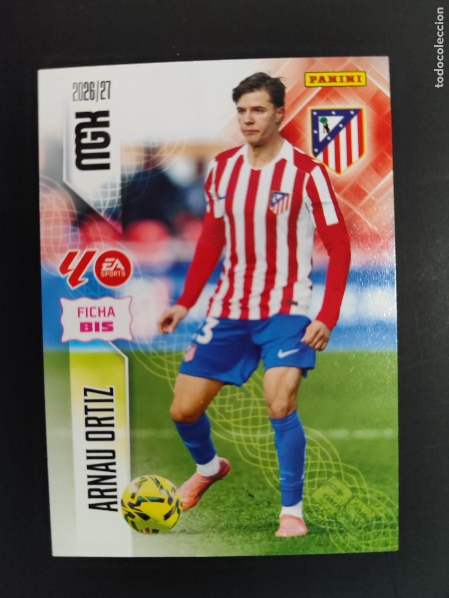 Cromos de f&uacute;tbol: MEGACRACKS 26/27 CARD FICHA BIS ARNAU ORTIZ AT MADRID # 68BIS PANINI