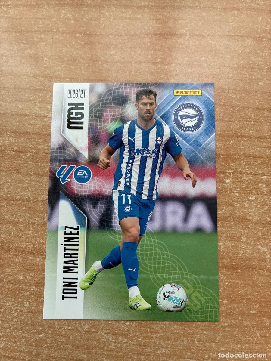 Cromos de f&uacute;tbol: 35 TONI MART&Iacute;NEZ ALAV&Eacute;S MEGACRACKS 2026 2027