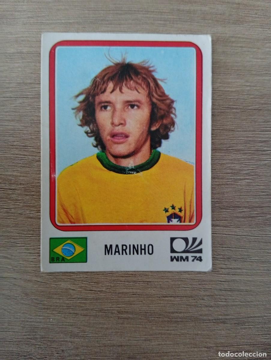 Cromos de f&uacute;tbol: MARINHO 157 BRASIL MUNDIAL MUNICH 74 1974 PANINI SIN PEGAR NUNCA PEGADO