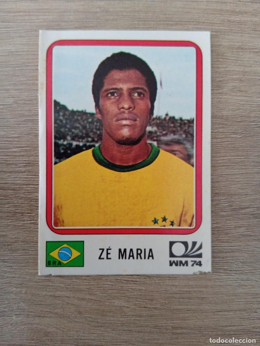 Cromos de f&uacute;tbol: ZE MARIA 155 BRASIL MUNDIAL MUNICH 74 1974 PANINI SIN PEGAR NUNCA PEGADO