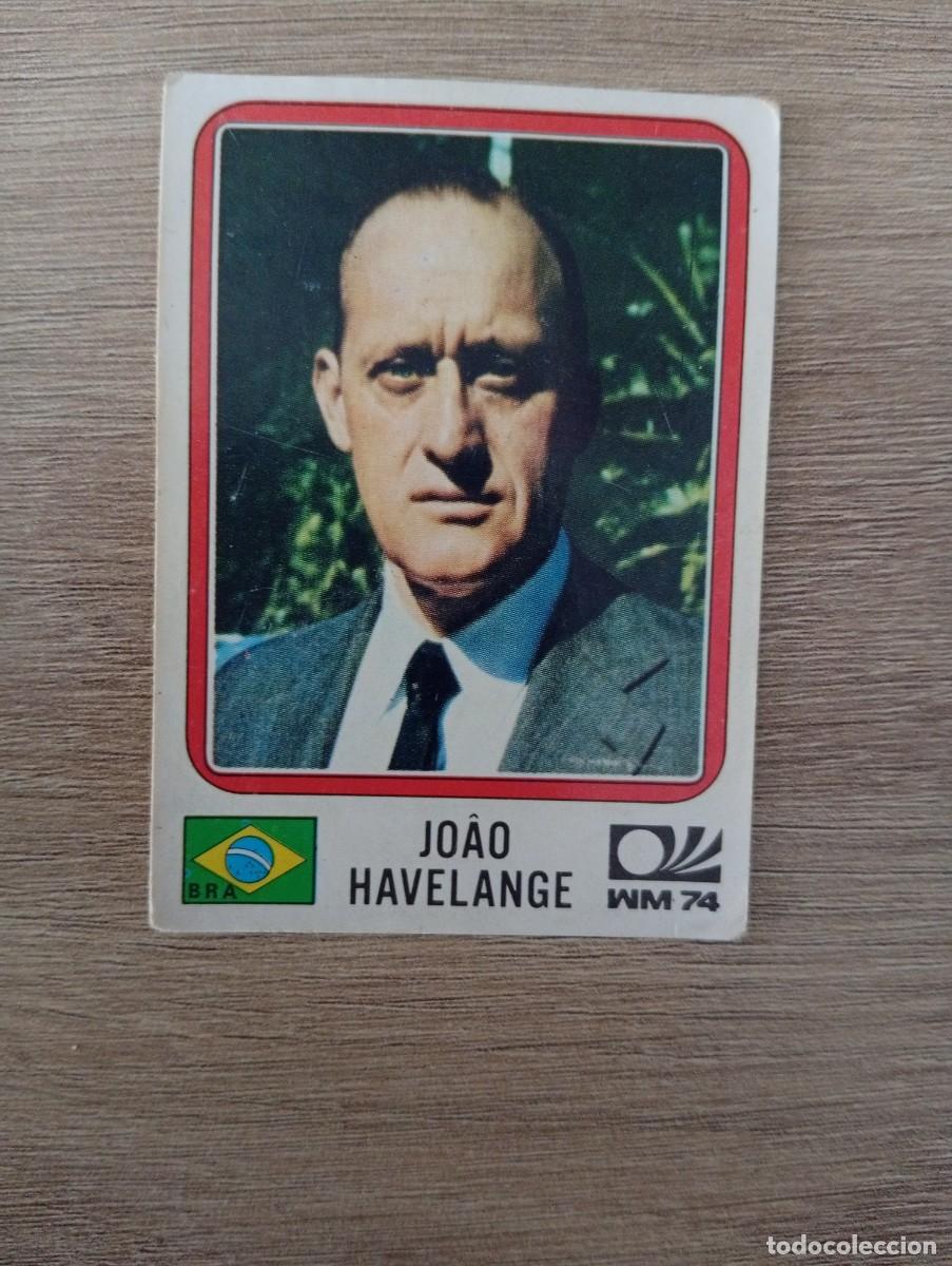 Cromos de f&uacute;tbol: JOAO AVELANGE 150 BRASIL MUNDIAL MUNICH 74 1974 PANINI SIN PEGAR NUNCA PEGADO