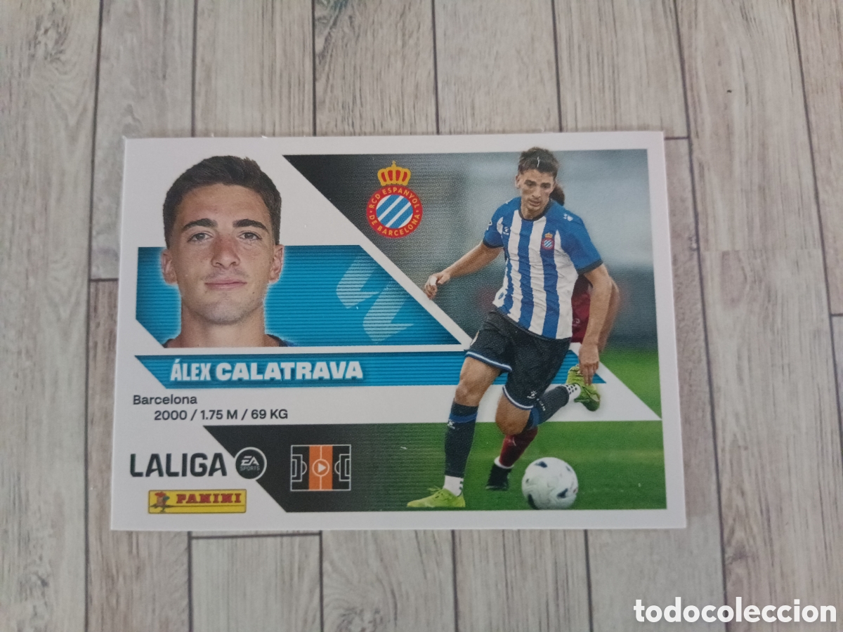 Cromos de f&uacute;tbol: 2 CALATRAVA &Uacute;LTIMOS FICHAJES ESPA&Ntilde;OL ESPANYOL LIGA ESTE 2026 2027 PANINI 26 27