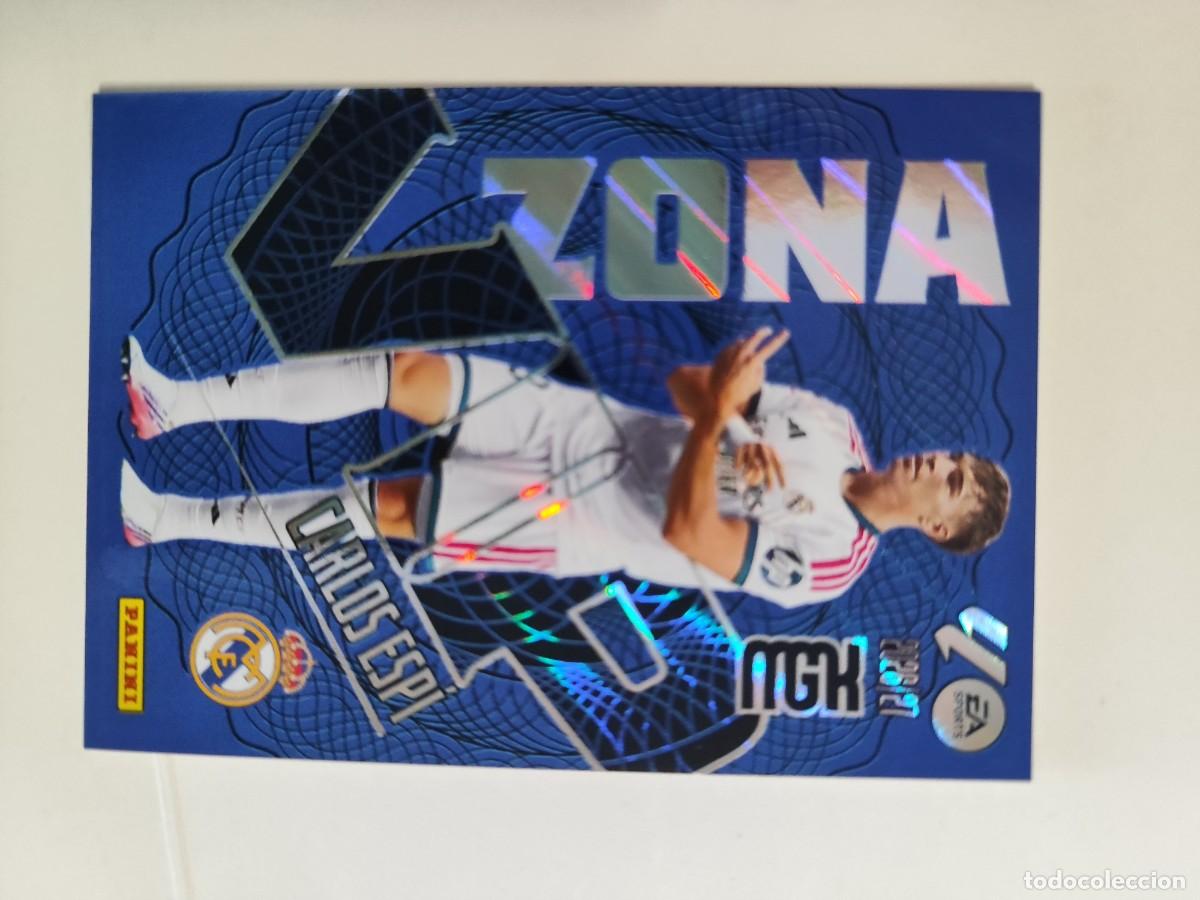 Cromos de f&uacute;tbol: MEGACRACKS 26/27 CARD ZONA VIP CARLOS ESPI REAL MADRID # 521 PANINI