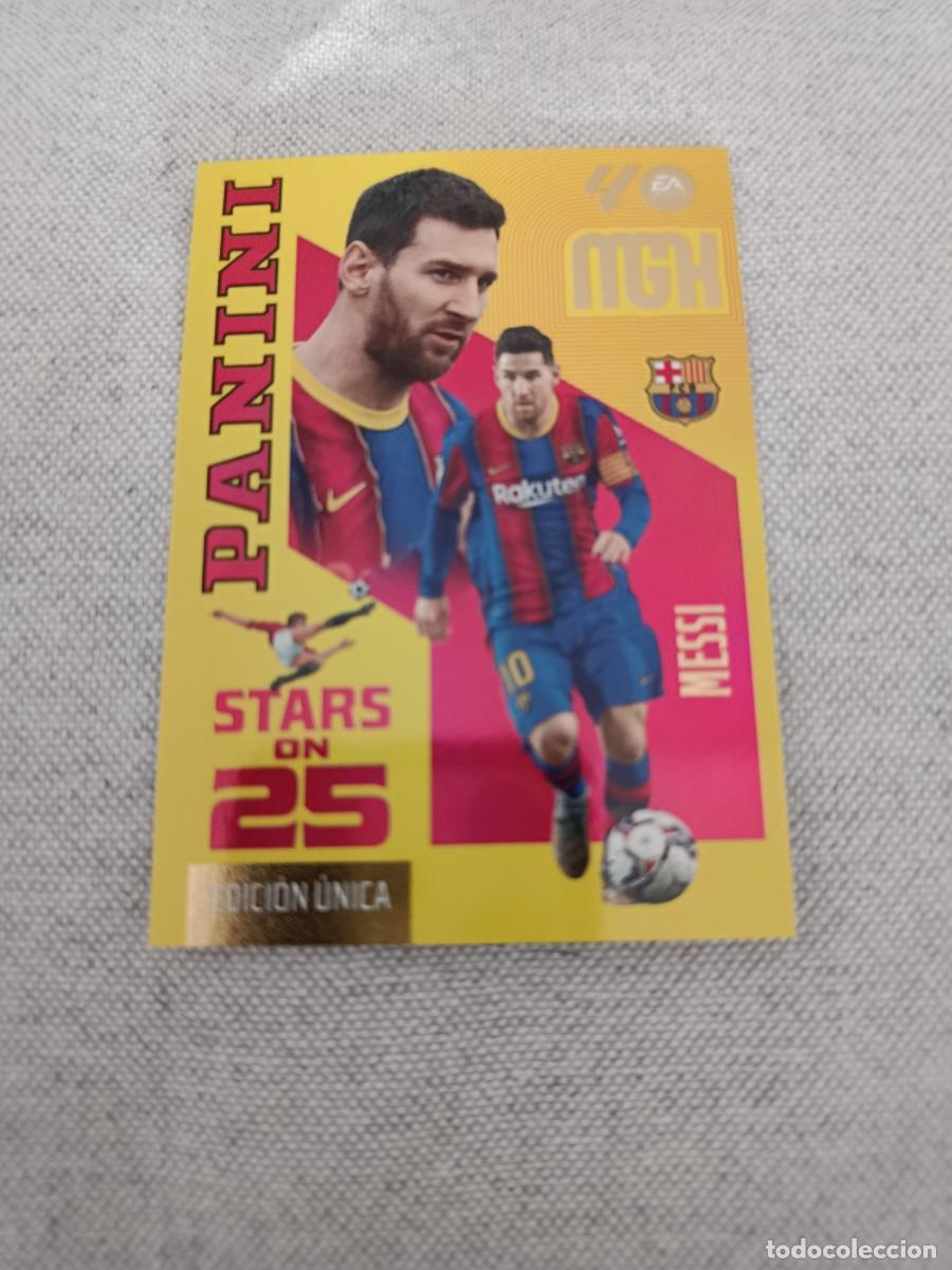 Cartes &agrave; collectionner de Football: Megacracks 26/27. 440- Messi. Barcelona. Stars on 25.
