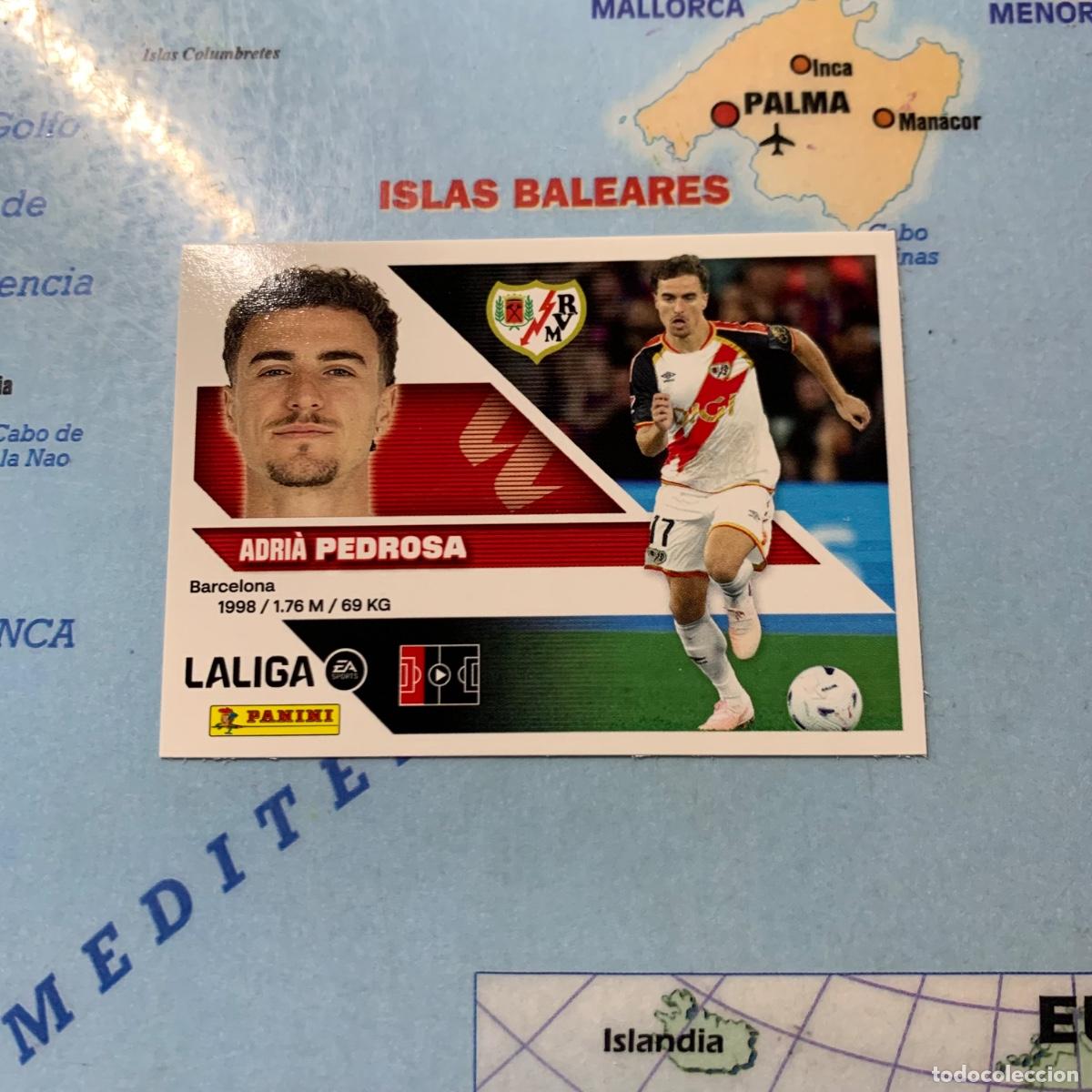 Fu&szlig;ball-Sticker: Pedrosa &uacute;ltimo fichaje n&uacute;mero 53 del Rayo Vallecano cromo de la liga este 26-27 2026-2027