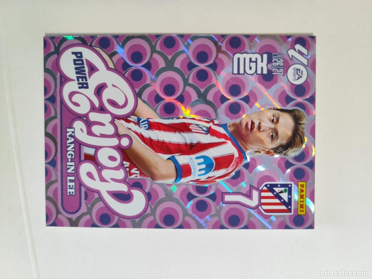 Cromos de f&uacute;tbol: MEGACRACKS 26/27 CARD ENJOY POWER KANG-IN LEE AT MADRID # 519P PANINI