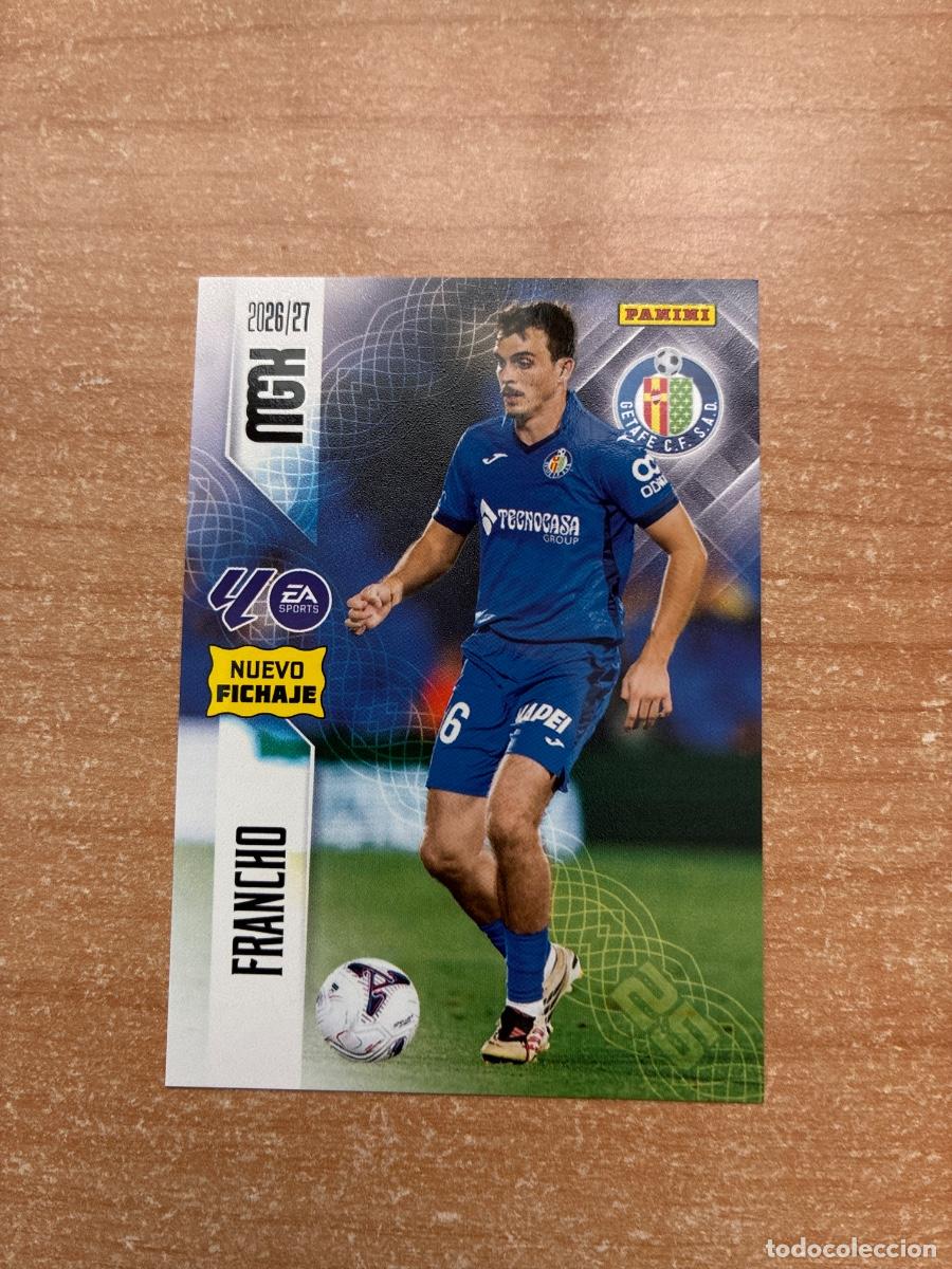 Cromos de f&uacute;tbol: 479 FRANCHO GETAFE NUEVO FICHAJE MEGACRACKS 2026 2027