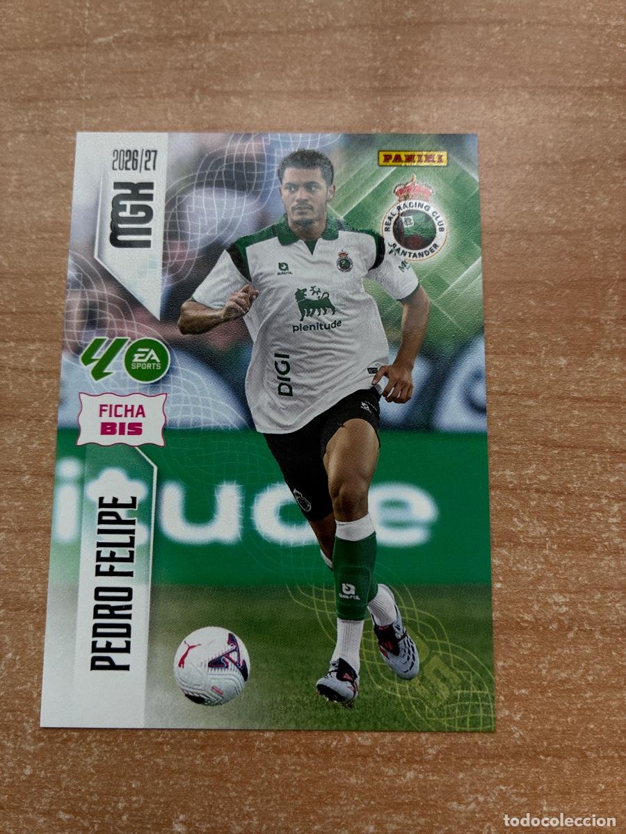 Cromos de f&uacute;tbol: 277 BIS PEDRO FELIPE RACING SANTANDER MEGACRACKS 2026 2027