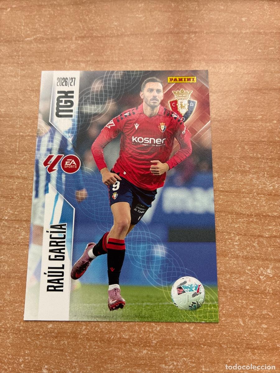 Cromos de f&uacute;tbol: 269 RA&Uacute;L GARC&Iacute;A OSASUNA MEGACRACKS 2026 2027