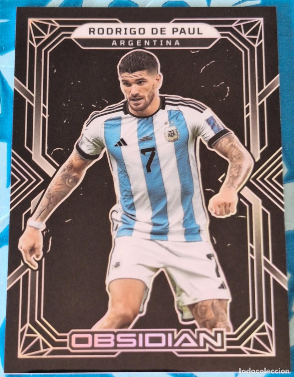 Cromos de f&uacute;tbol: Rodrigo De Paul Argentina Panini Obsidian 2022-23 #149 093/115