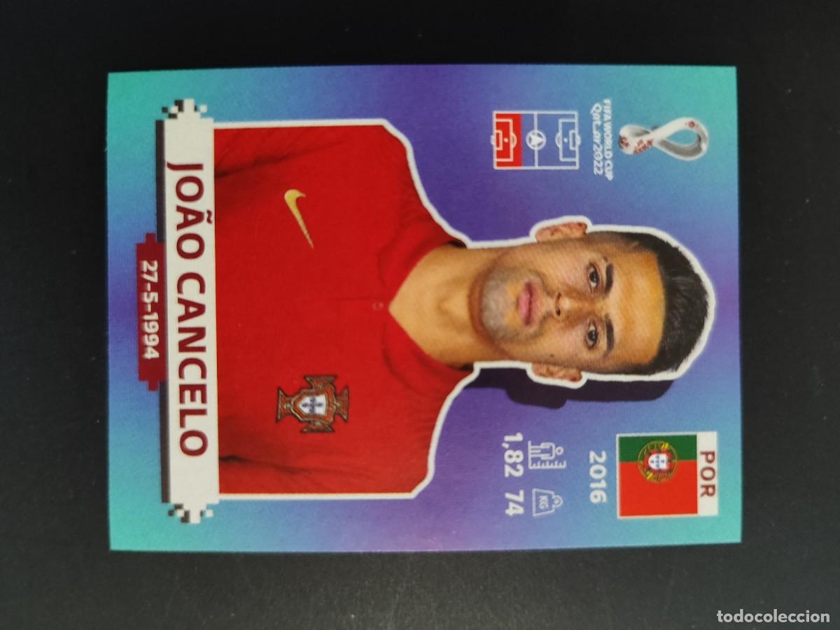 Cromos de f&uacute;tbol: FIFA WORLD CUP QATAR 2022 STICKER JOAO CANCELO PORTUGAL # POR5 PANINI