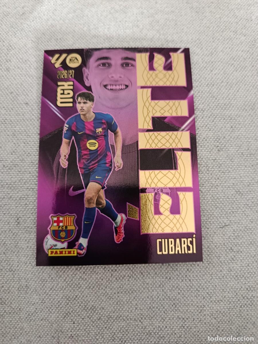 Cromos de f&uacute;tbol: Megacracks 26/27. 515- Cubars&iacute;. Barcelona. Elite.