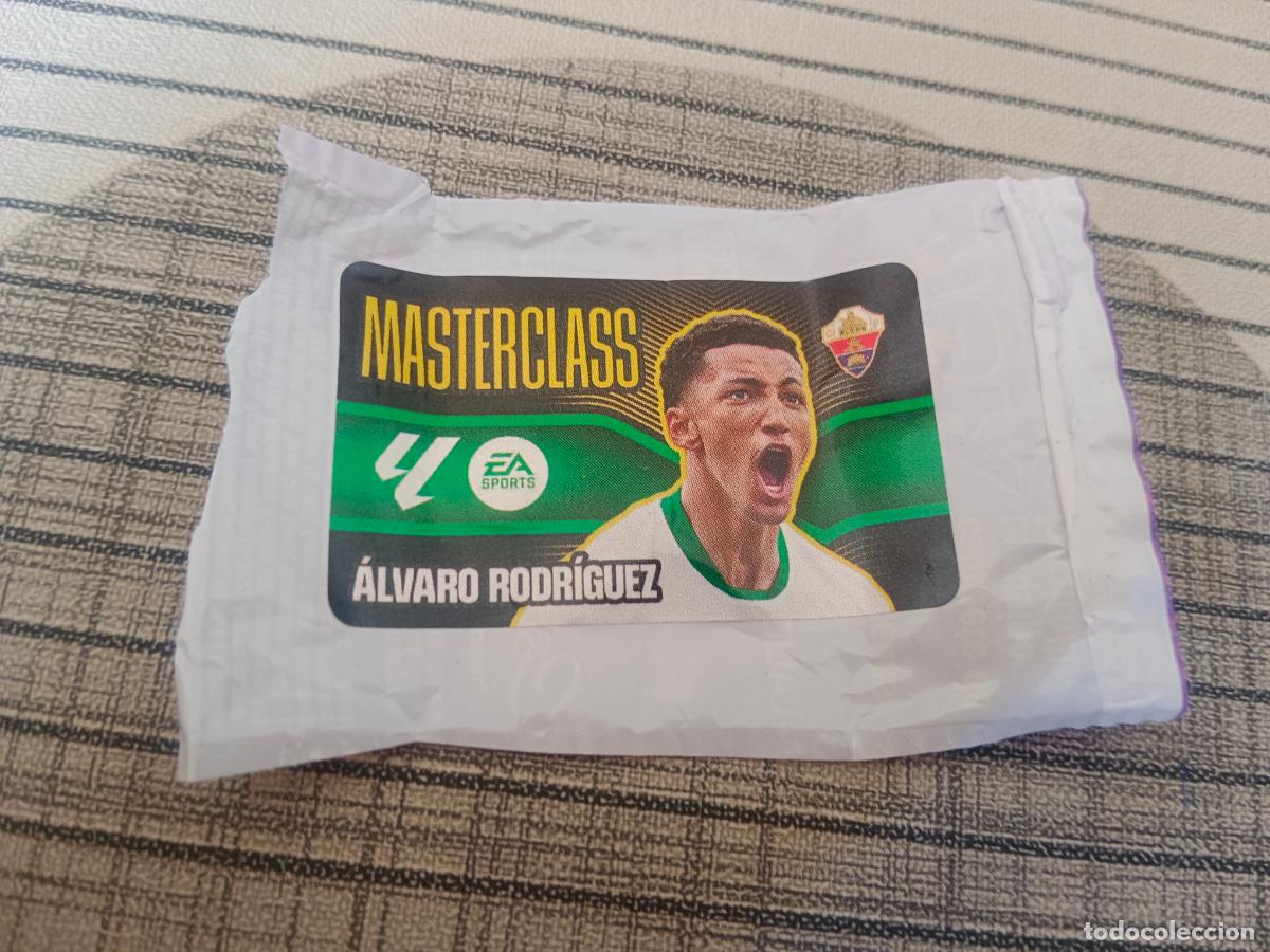 Cromos de f&uacute;tbol: TEMPORADA 2026 2027 26 27 CHICLE MASTERCLASS ALVARO RODRIGUEZ ELCHE ESTE