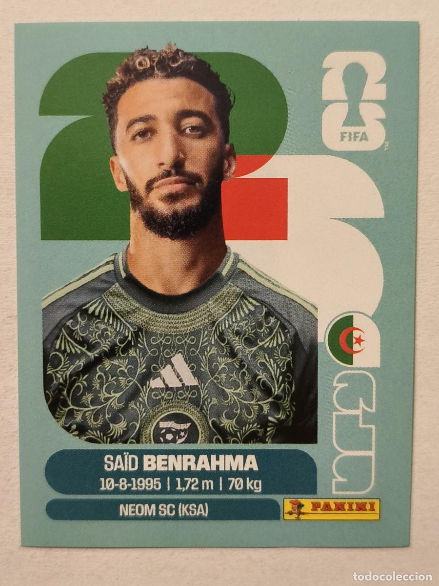 Football Stickers: #ALG 16 BENRAHMA (ARGELIA) MUNDIAL 2026 PANINI