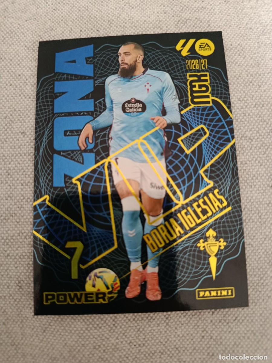 Cartes &agrave; collectionner de Football: Megacracks 26/27. 389P- Borja Iglesias. Celta. Zona VIP power.