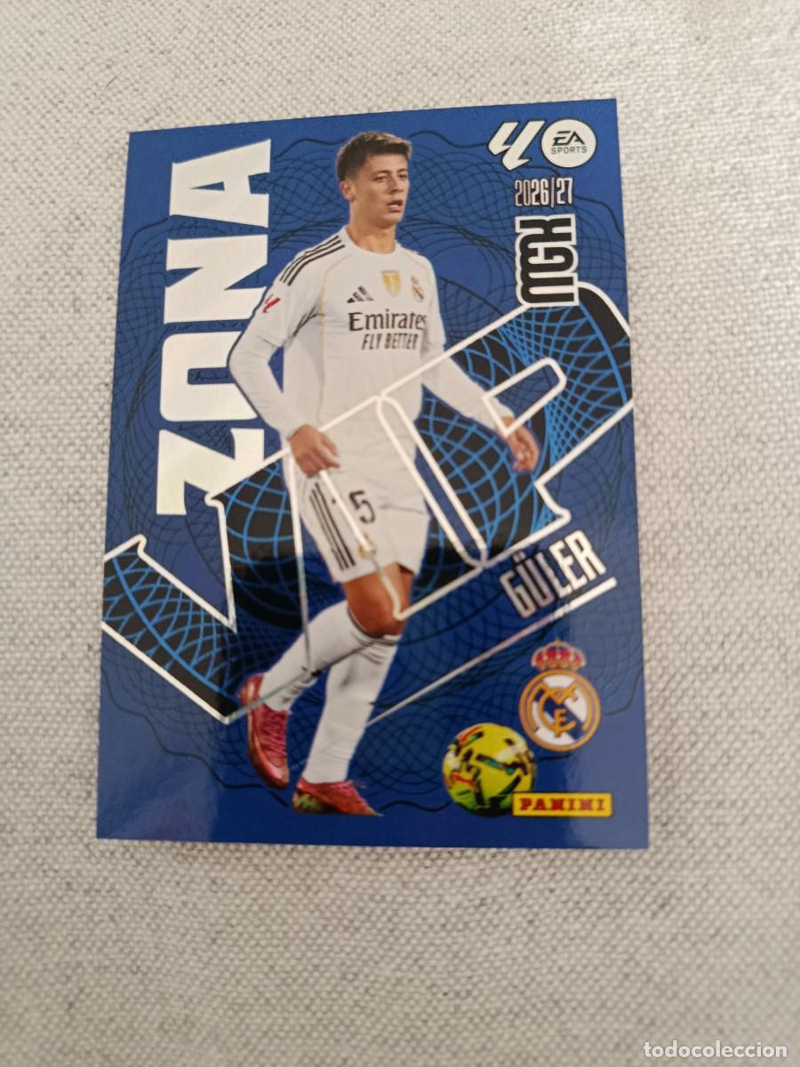 Cromos de f&uacute;tbol: Megacracks 26/27. 396- G&uuml;ler. Real Madrid. Zona VIP.