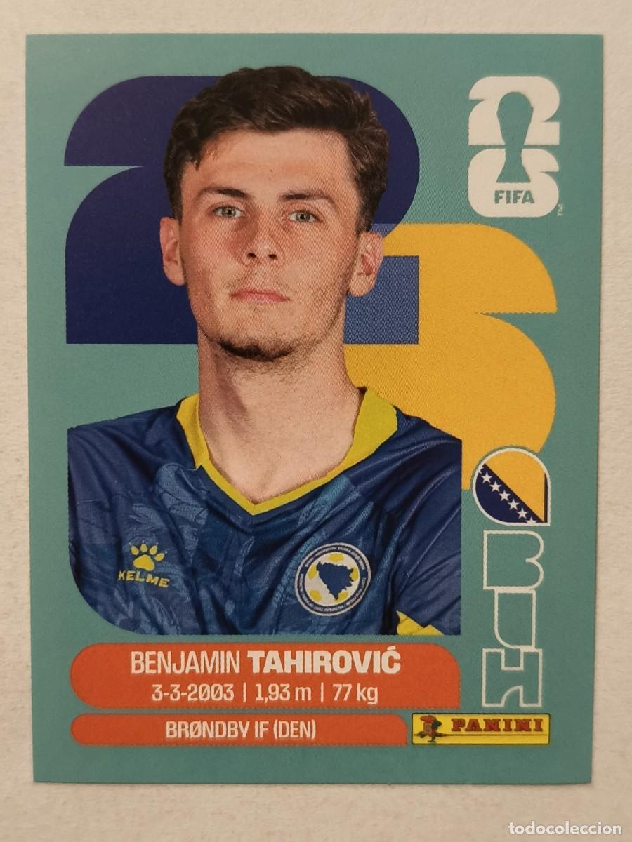 Cromos de f&uacute;tbol: #BIH 9 TAHIROVIC (BOSNIA HERCEGOVINA) MUNDIAL 2026 PANINI