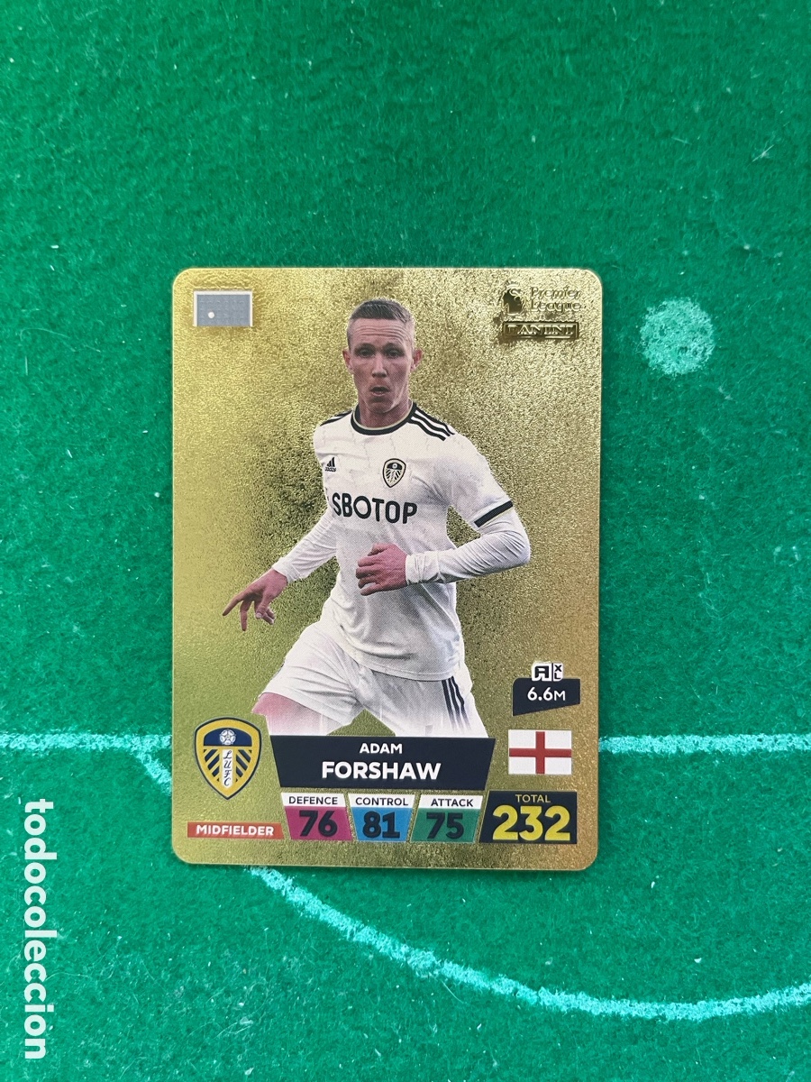 Cromos de f&uacute;tbol: FORSHAW LEEDS UNITED WORLD FOOTBALL STARS PREMIER LEAGUE PANINI