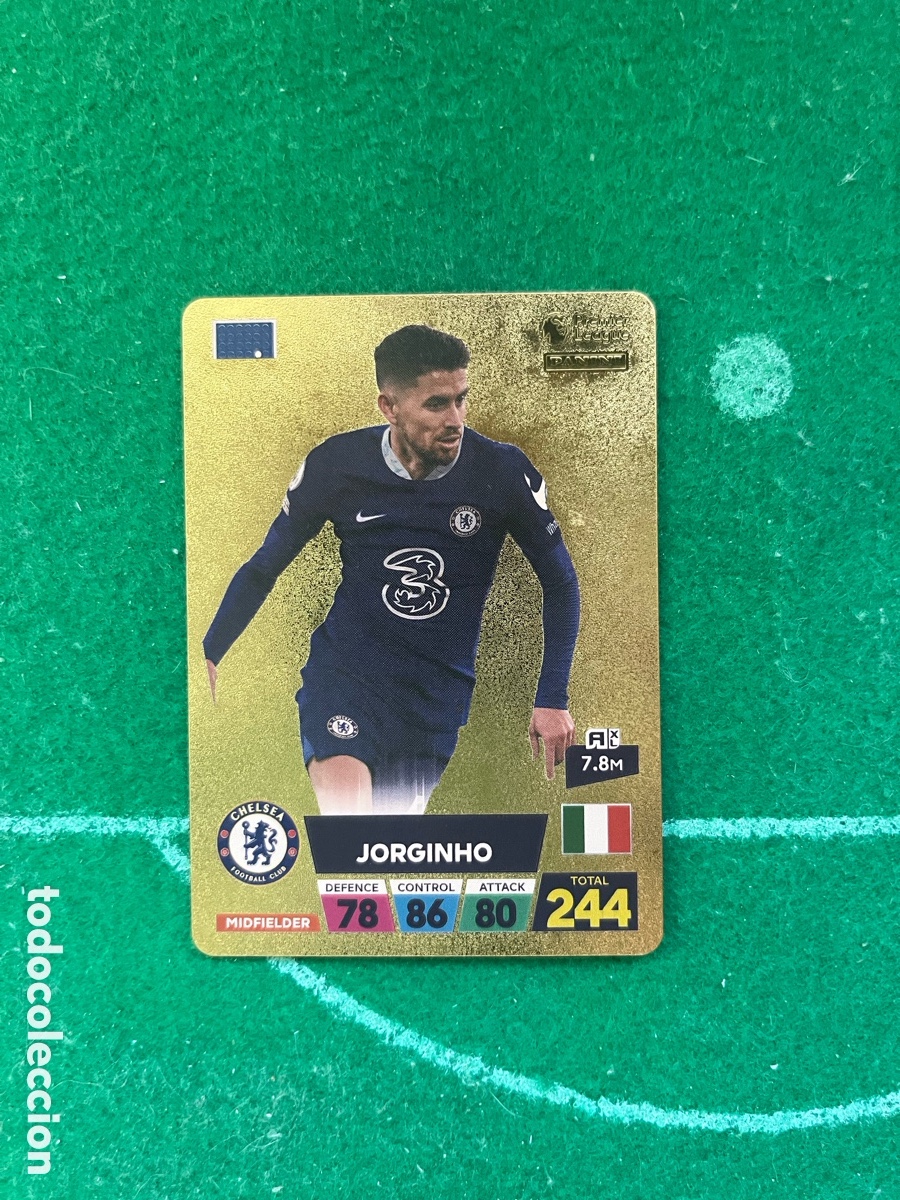 Cromos de f&uacute;tbol: JORGINHO CHELSEA WORLD FOOTBALL STARS PREMIER LEAGUE PANINI