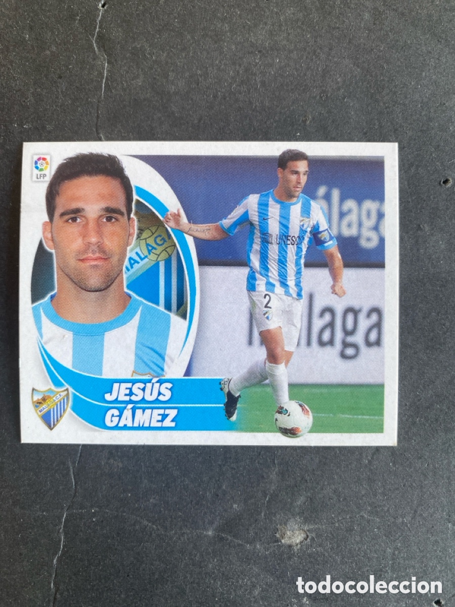 Cromos de f&uacute;tbol: Cromo liga 12/13 M&aacute;laga N* 3 B