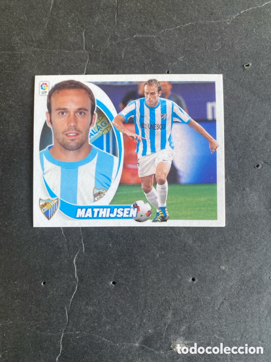 Cromos de f&uacute;tbol: Cromo liga 12/13 M&aacute;laga N* 4