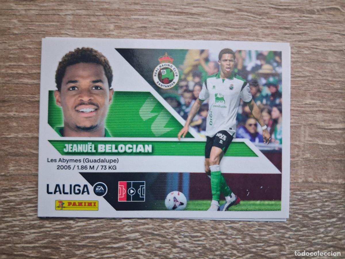 Cromos de f&uacute;tbol: Ediciones Este 2026 2027 26 27 Ultimos Fichajes Racing de Santander 47 Belocian