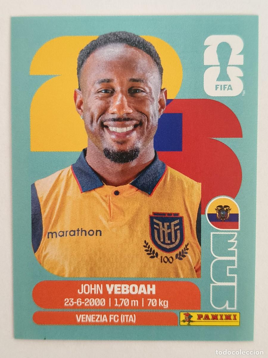 Cromos de f&uacute;tbol: #ECU 14 YEBOAH (ECUADOR) MUNDIAL 2026 PANINI