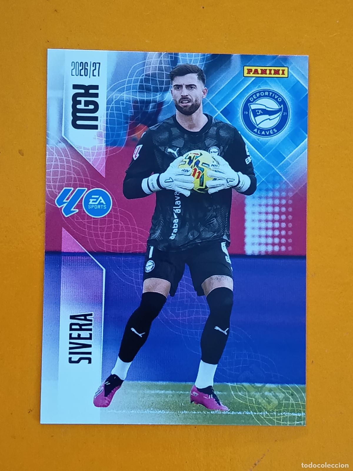 Cromos de f&uacute;tbol: 20 SIVERA. DEPORTIVO ALAV&Eacute;S. MEGACRACKS 2026-27. PANINI