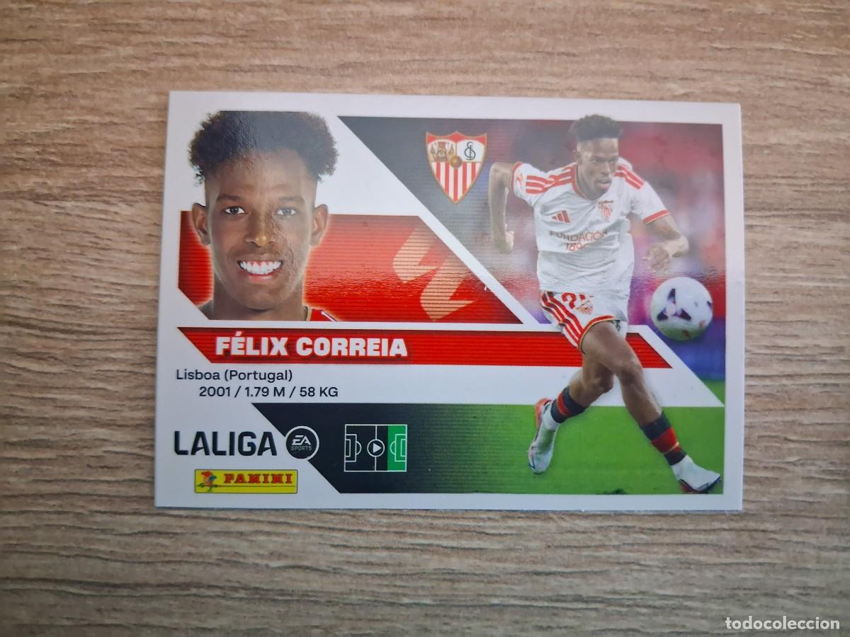 Cromos de f&uacute;tbol: Ediciones Este 2026 2027 26 27 Ultimos Fichajes Sevilla FC 61 Felix Correia