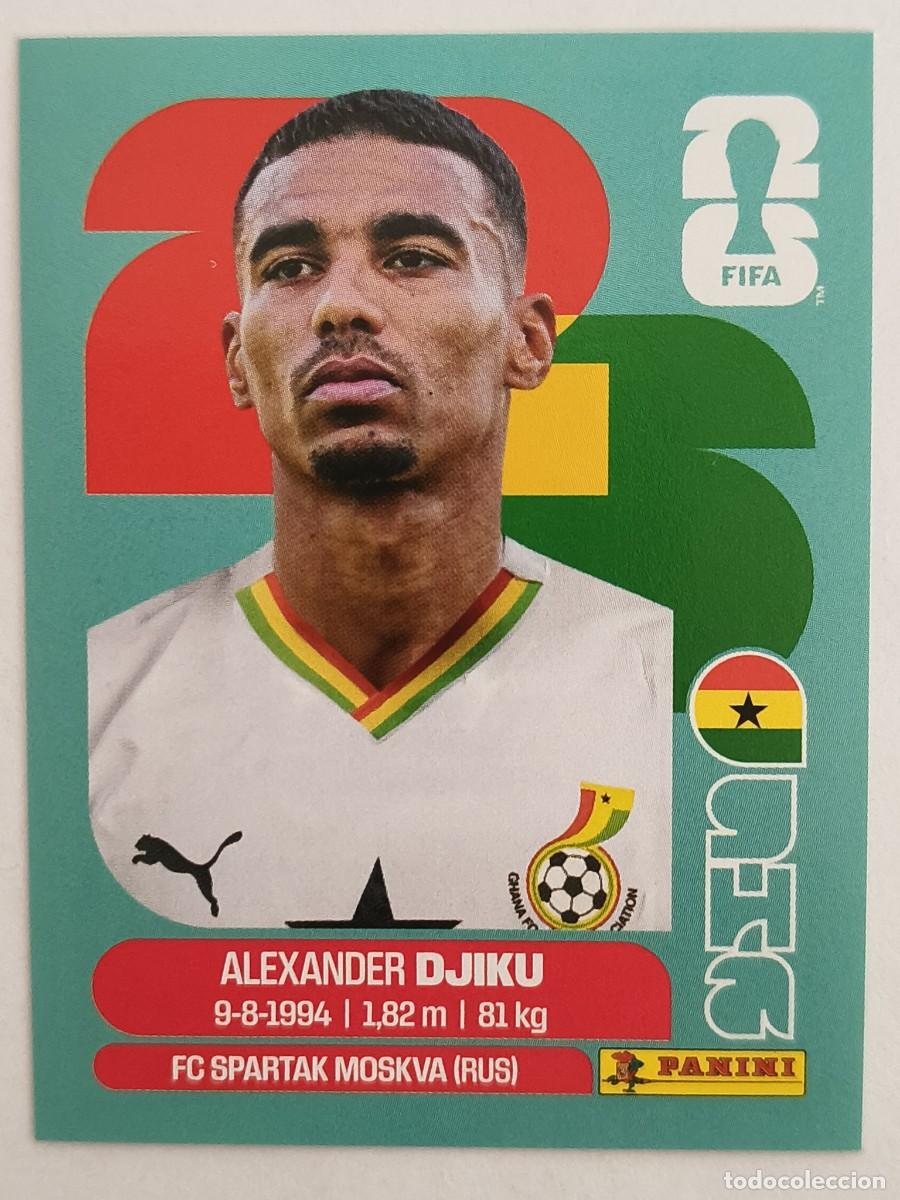 Cromos de f&uacute;tbol: #GHA 6 DJIKU (GHANA) MUNDIAL 2026 PANINI