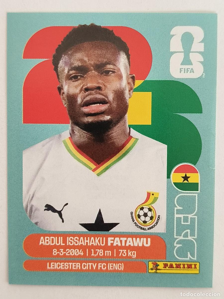 Cromos de f&uacute;tbol: #GHA 9 FATAWU (GHANA) MUNDIAL 2026 PANINI