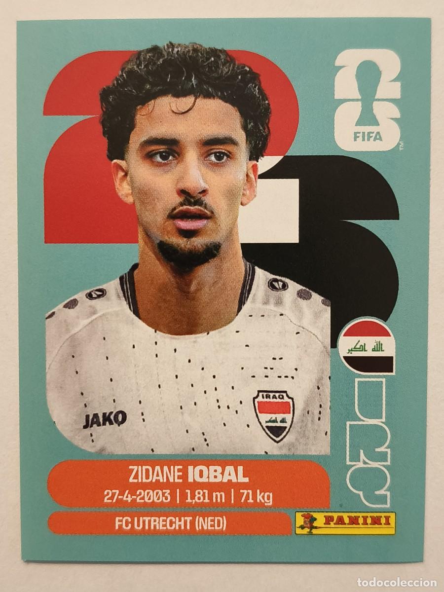 Cromos de f&uacute;tbol: #IRQ 9 IQBAL (IRAK) MUNDIAL 2026 PANINI
