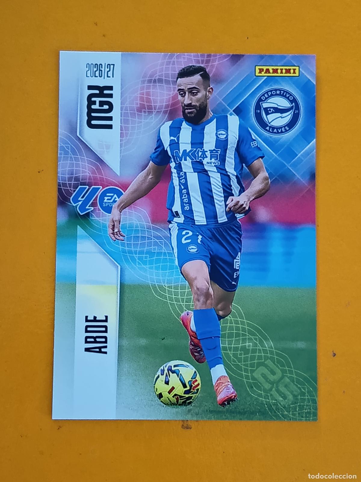 Cromos de f&uacute;tbol: 34 ABDE. DEPORTIVO ALAV&Eacute;S. MEGACRACKS 2026-27. PANINI