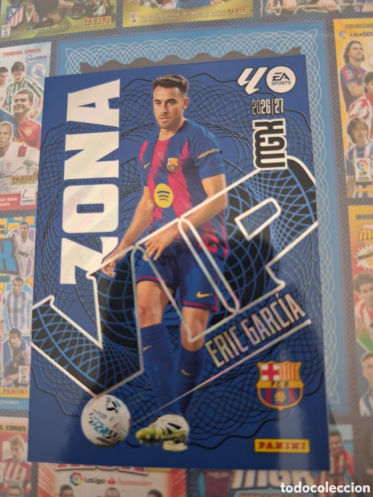 Cartes &agrave; collectionner de Football: Eric Garc&iacute;a 393 Zona Vip Barcelona Megacracks 2026-27 Panini