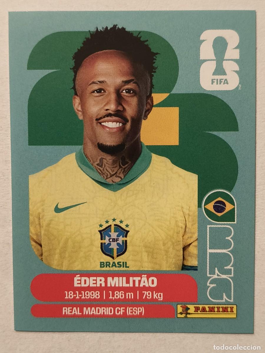 Figurine di Calcio: #BRA 5 EDER MILITAO (BRASIL) MUNDIAL 2026 PANINI