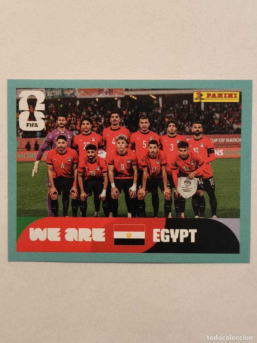 Cromos de f&uacute;tbol: #EGY 13 ALINEACION (EGIPTO) MUNDIAL 2026 PANINI