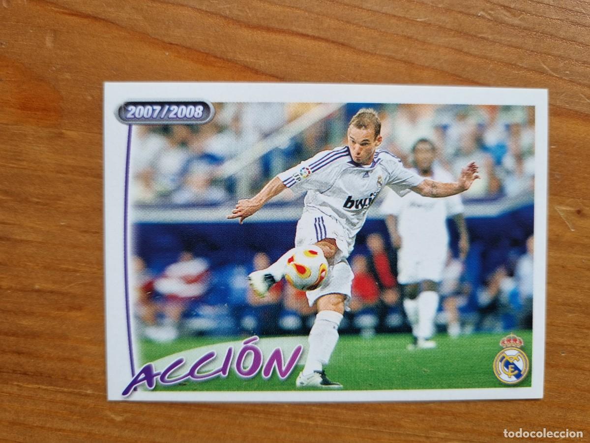 Cromos de f&uacute;tbol: 93 SNEIJDER (Acci&oacute;n). Real Madrid 2007 2008 07 08 (Panini)