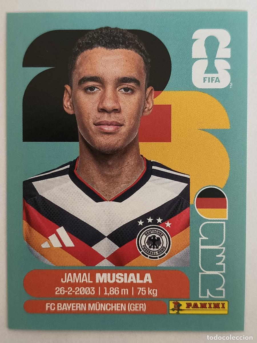 Cromos de f&uacute;tbol: #GER 15 MUSIALA (ALEMANIA) MUNDIAL 2026 PANINI
