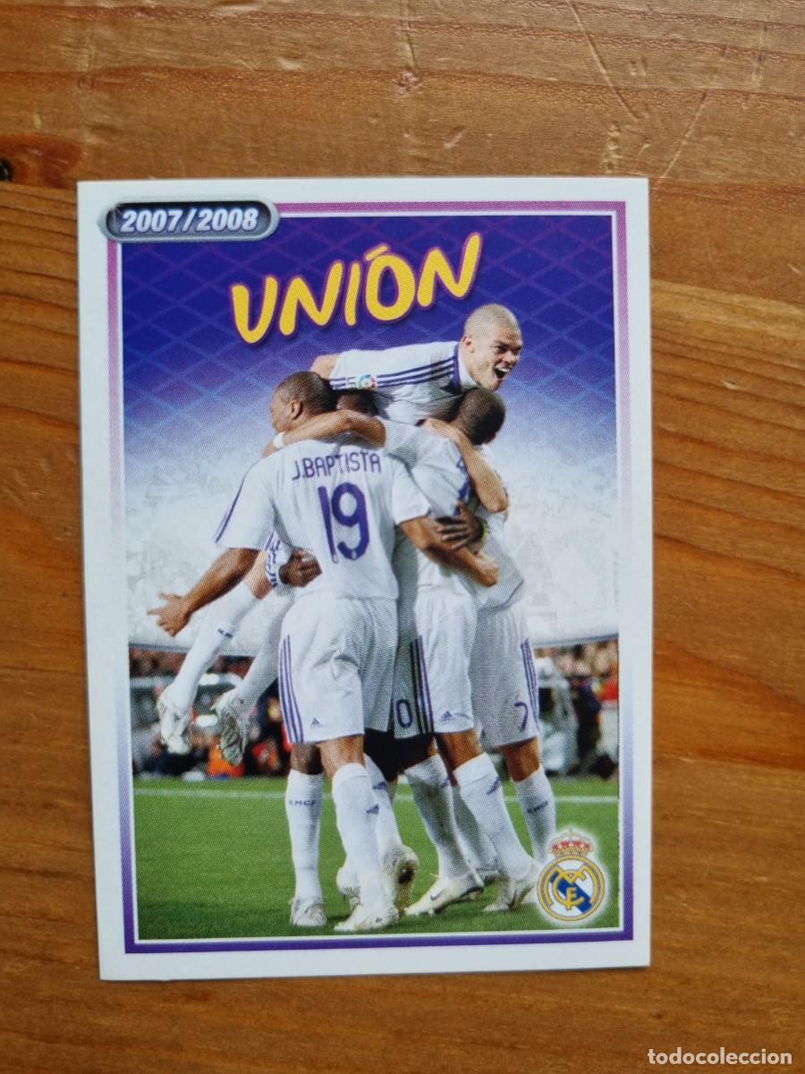 Cromos de f&uacute;tbol: 175 UNI&Oacute;N. Real Madrid 2007 2008 07 08 (Panini)