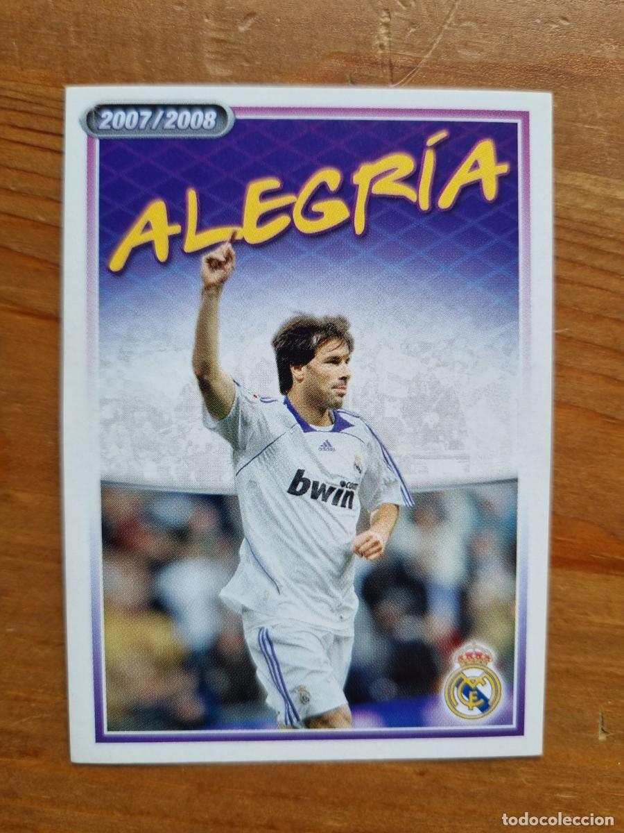 Cromos de f&uacute;tbol: 178 ALEGR&Iacute;A. Real Madrid 2007 2008 07 08 (Panini)