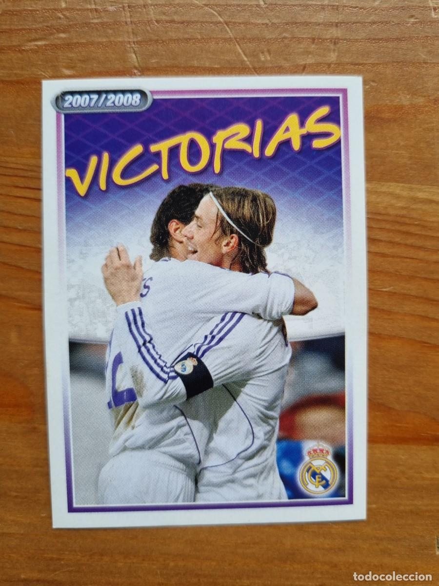Cromos de f&uacute;tbol: 179 VICTORIAS. Real Madrid 2007 2008 07 08 (Panini)