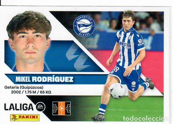 Cromos de f&uacute;tbol: CROMO PANINI LIGA ESTE 26 27 - N&ordm; 10 - MIKEL RODR&Iacute;GUEZ - ALAV&Eacute;S - 3&ordf; EDICI&Oacute;N