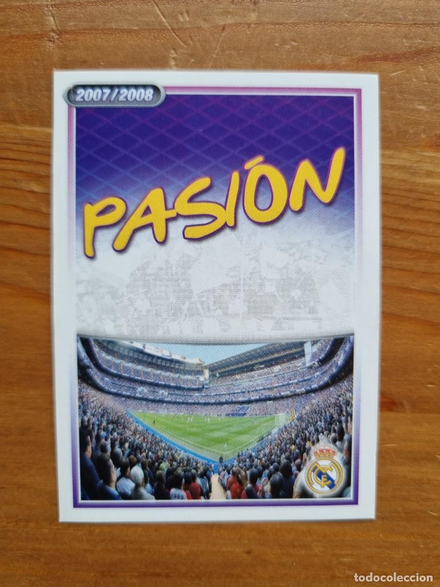 Cromos de f&uacute;tbol: 180 PASI&Oacute;N. Real Madrid 2007 2008 07 08 (Panini)