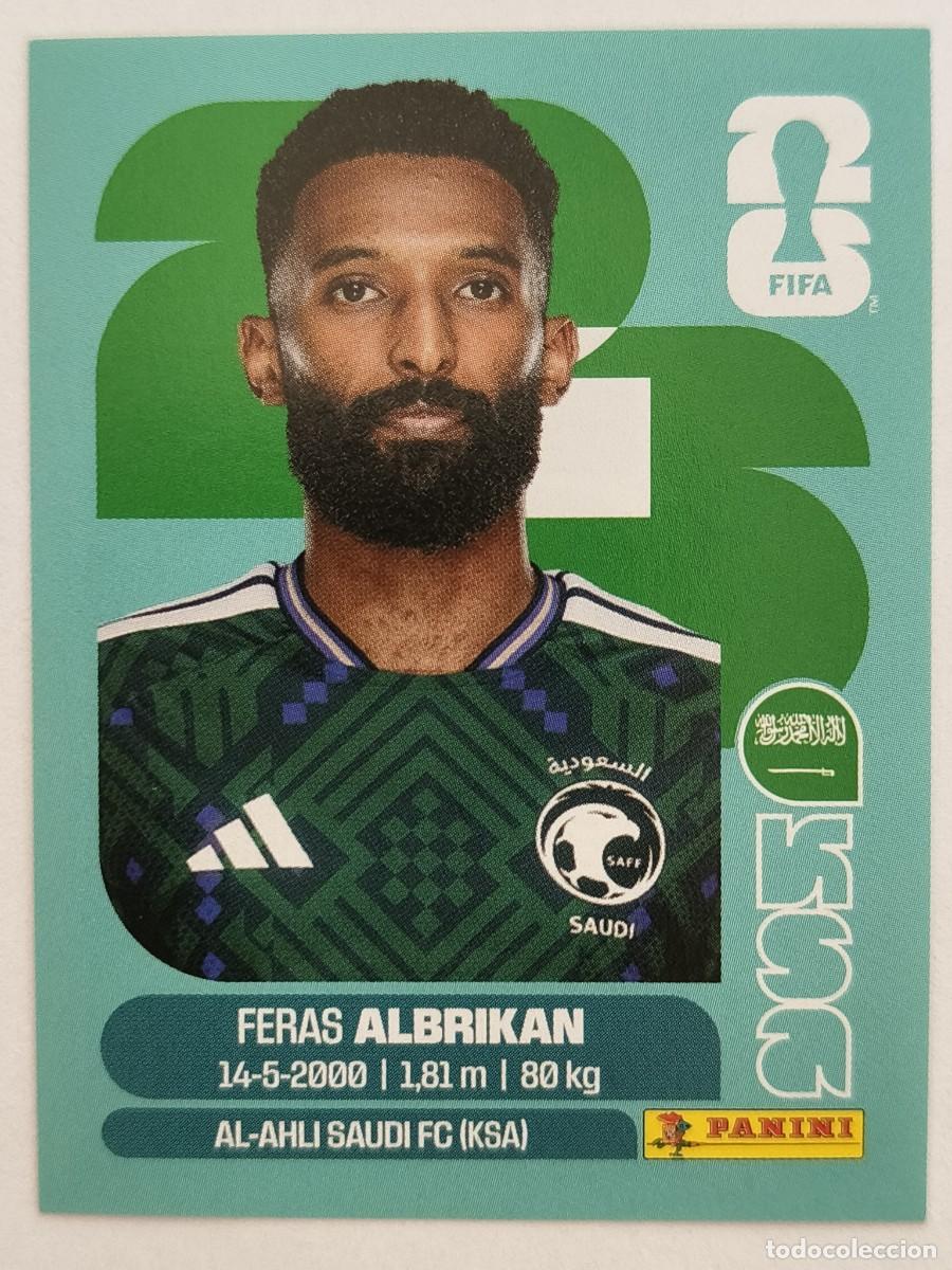 Cromos de f&uacute;tbol: #KSA 18 ALBRIKAN (ARABIA SAUDITA) MUNDIAL 2026 PANINI
